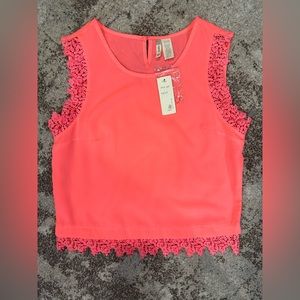 NEW Japna Crochet Lace Top